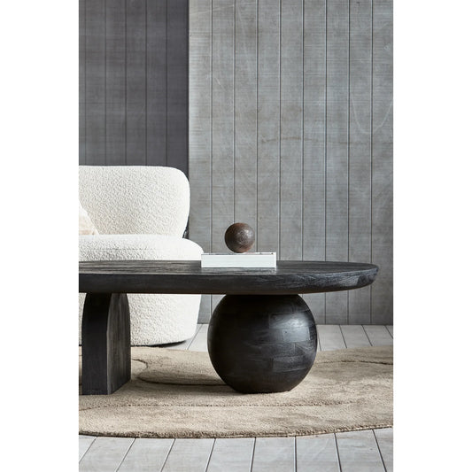 Steppe salontafel mango hout zwart