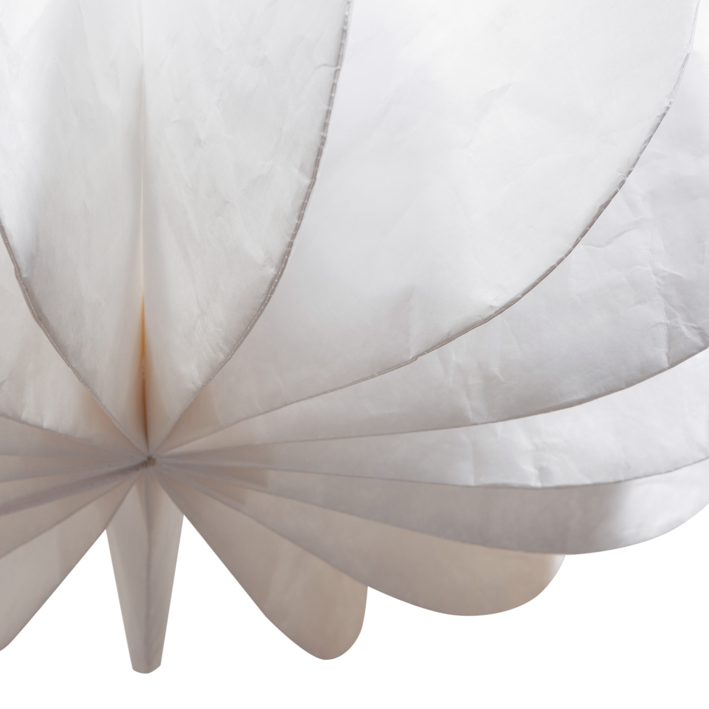 Dalia hanglamp tyvek papier wit 37xØ60cm