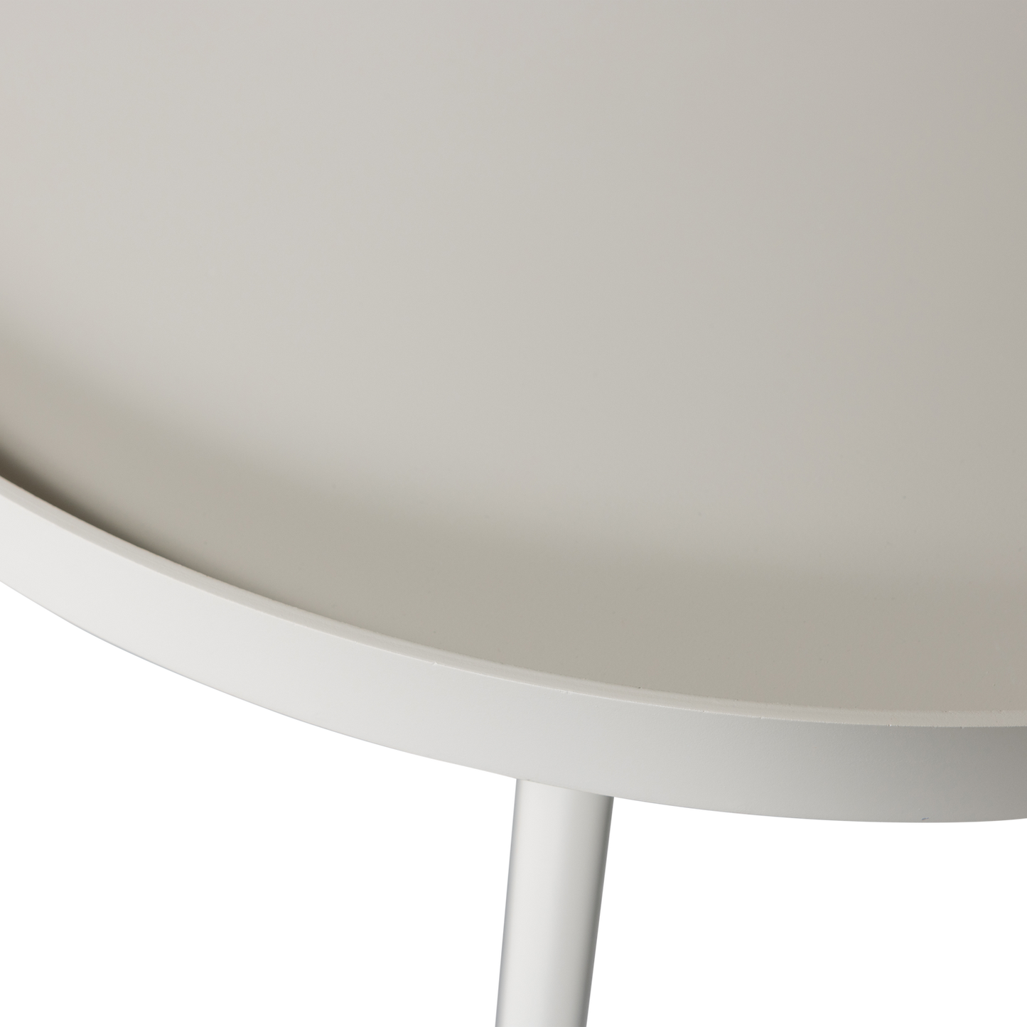 Mesa bijzettafel xl hout zand 39xø78