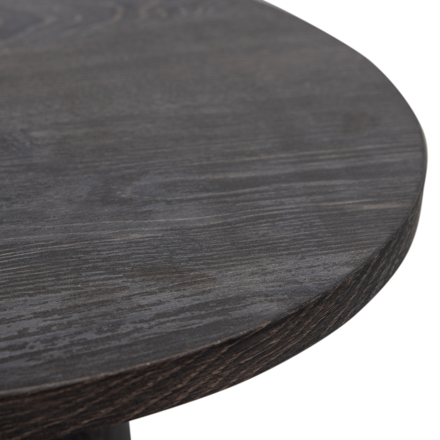 Maan salontafel mdf donkerbruin 40 x ø80 cm