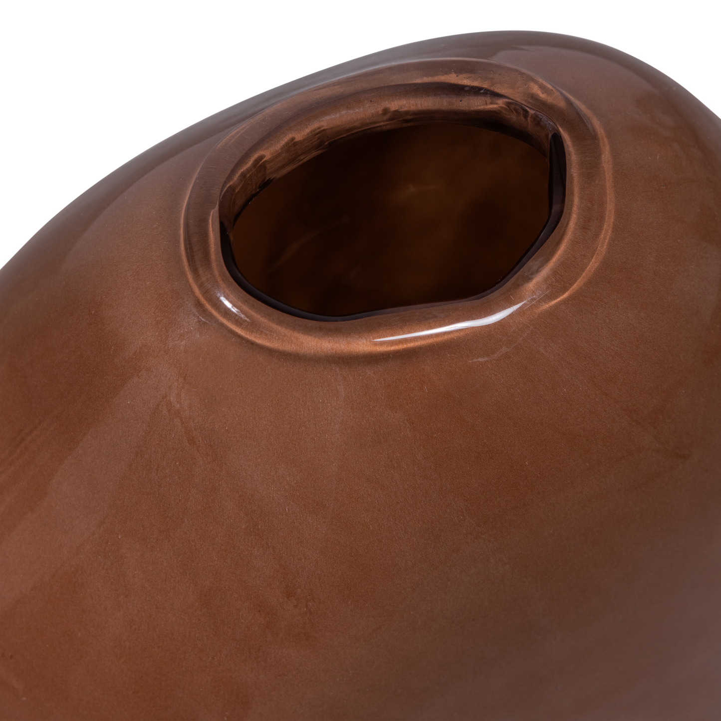 Sahil vaas glas bruin