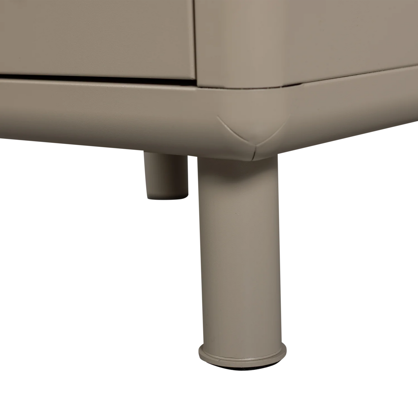 Rune ladekast/nachtkastje 2 lades metaal zand