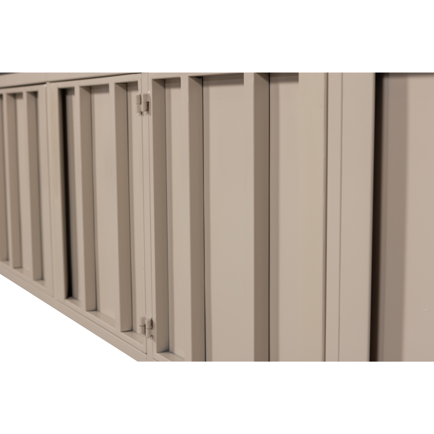 Level tv-meubel metaal zand 44x160cm