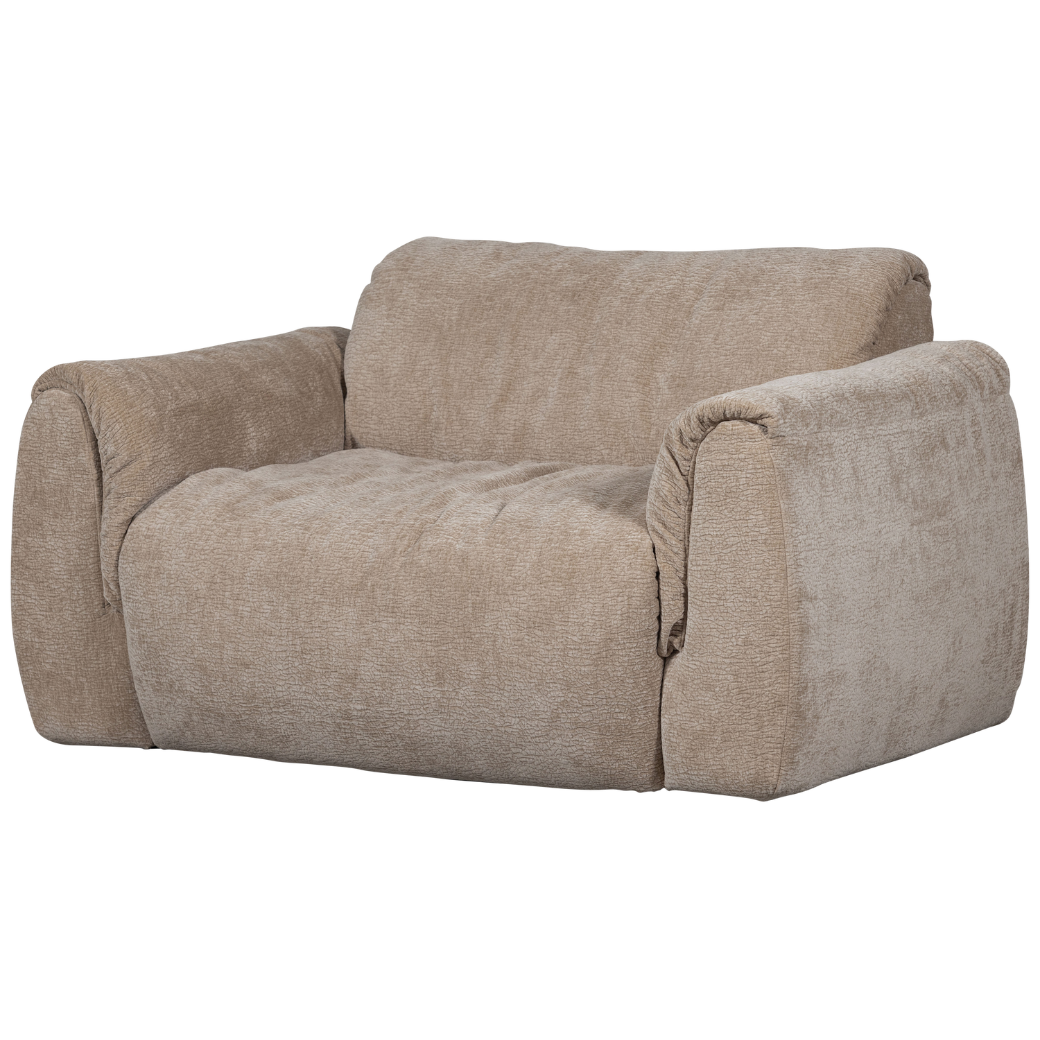 Baggy loveseat 3d chenille zand