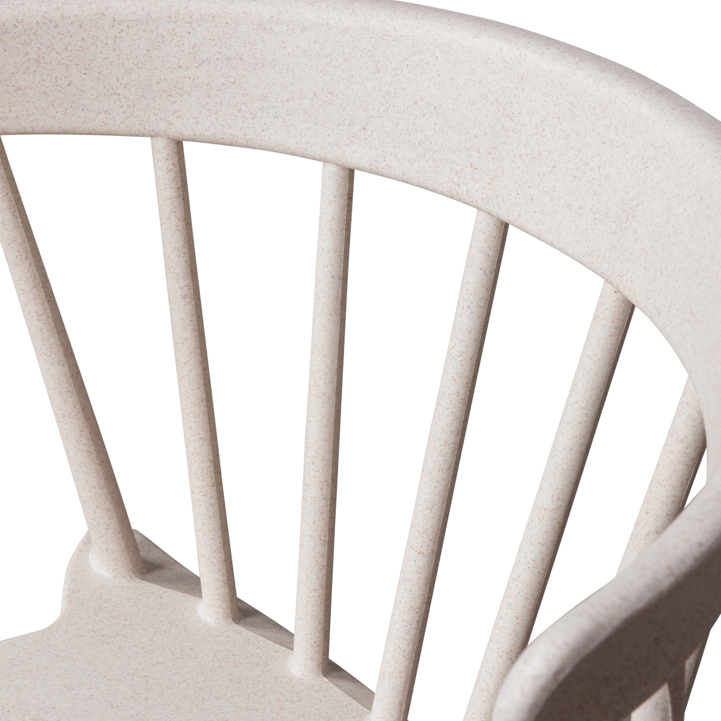 Bliss tuinstoel met spijlen off white melange