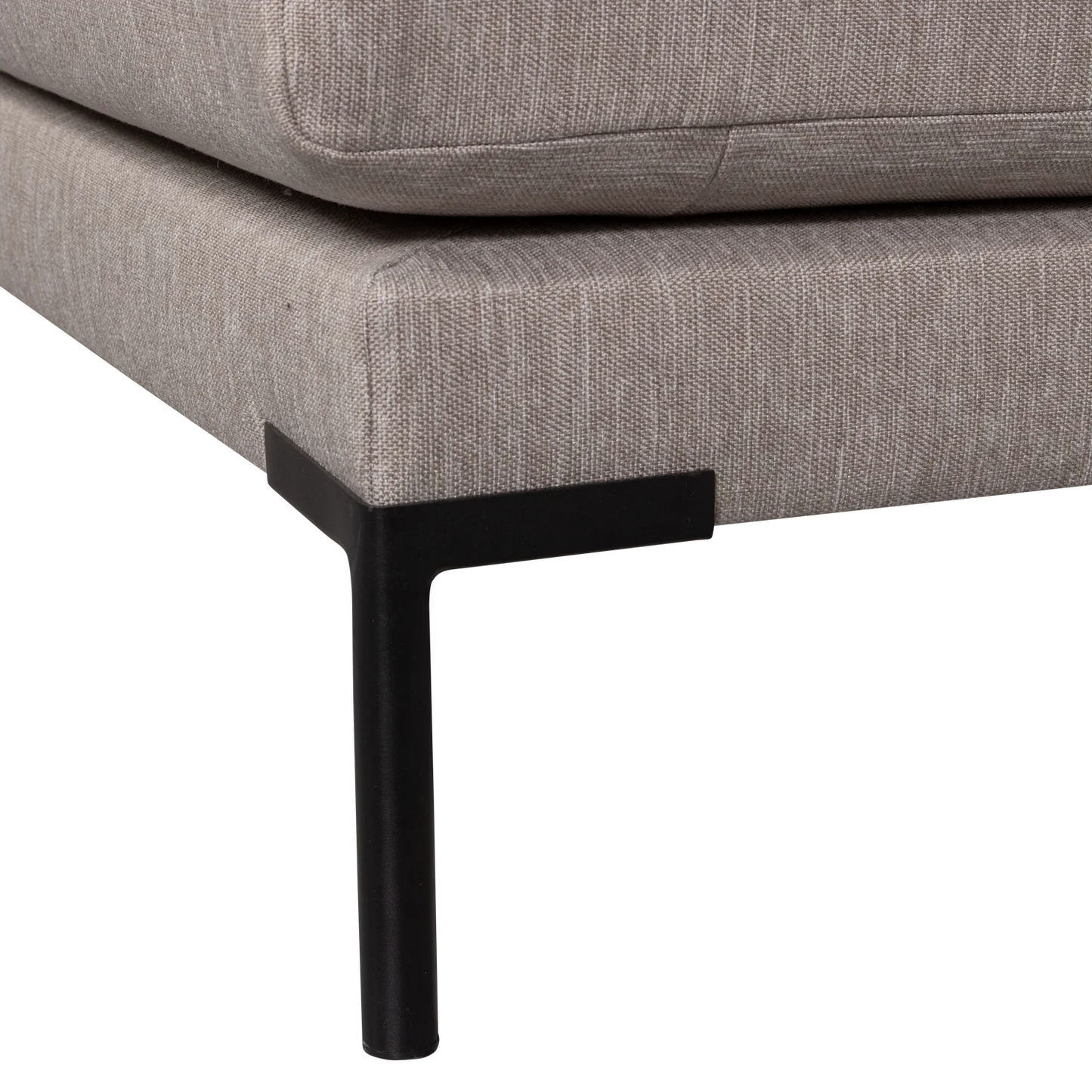 Couple eetbank element 100 cm taupe