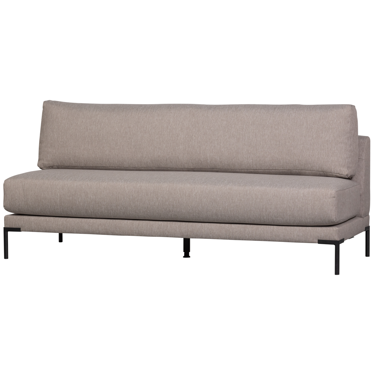 Couple eetbank element 200cm taupe