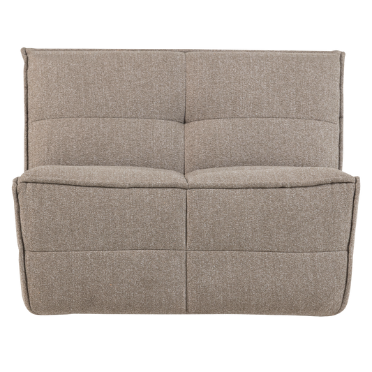 Cluster 1-zits element boucle khaki bruin