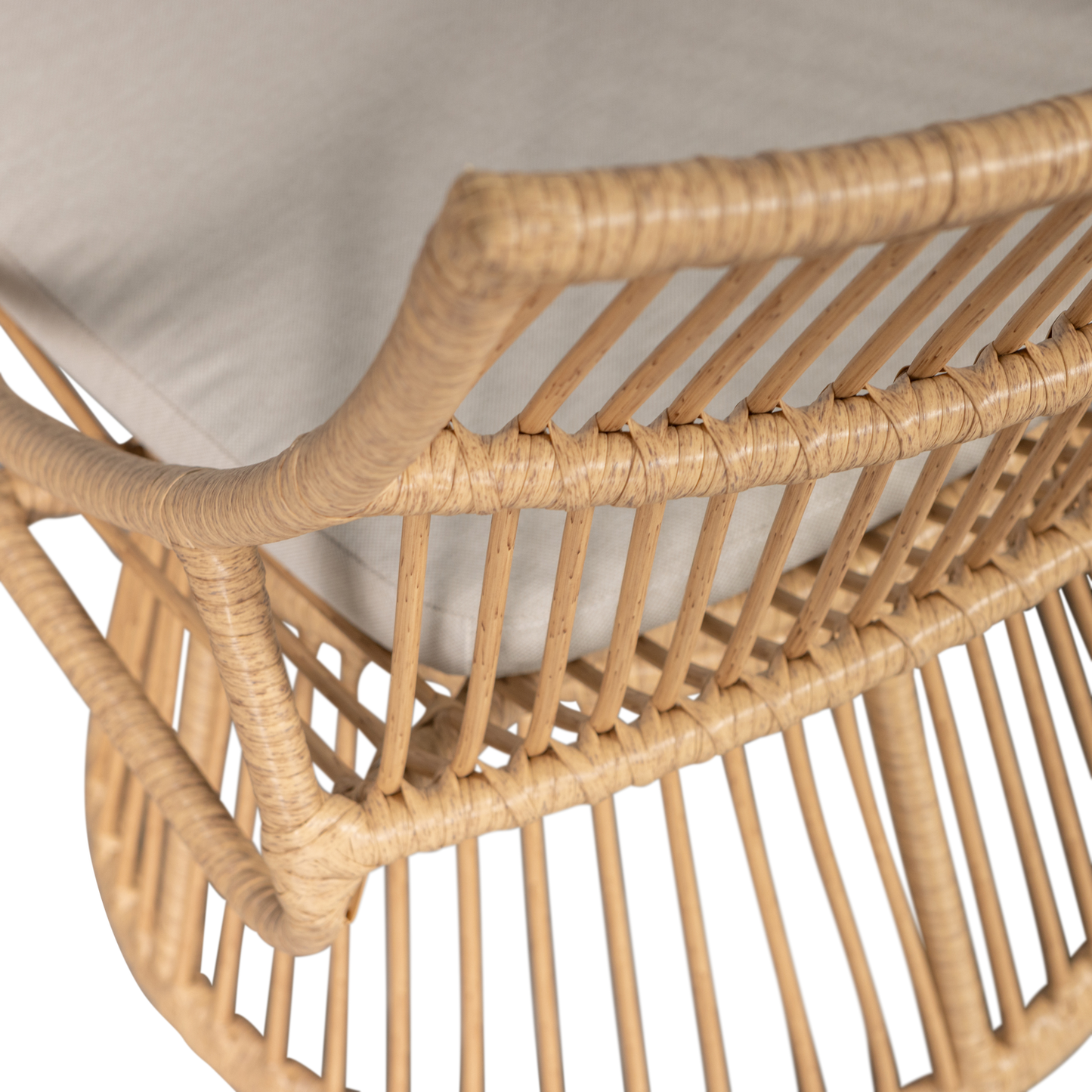 Alatna tuinstoel wicker naturel