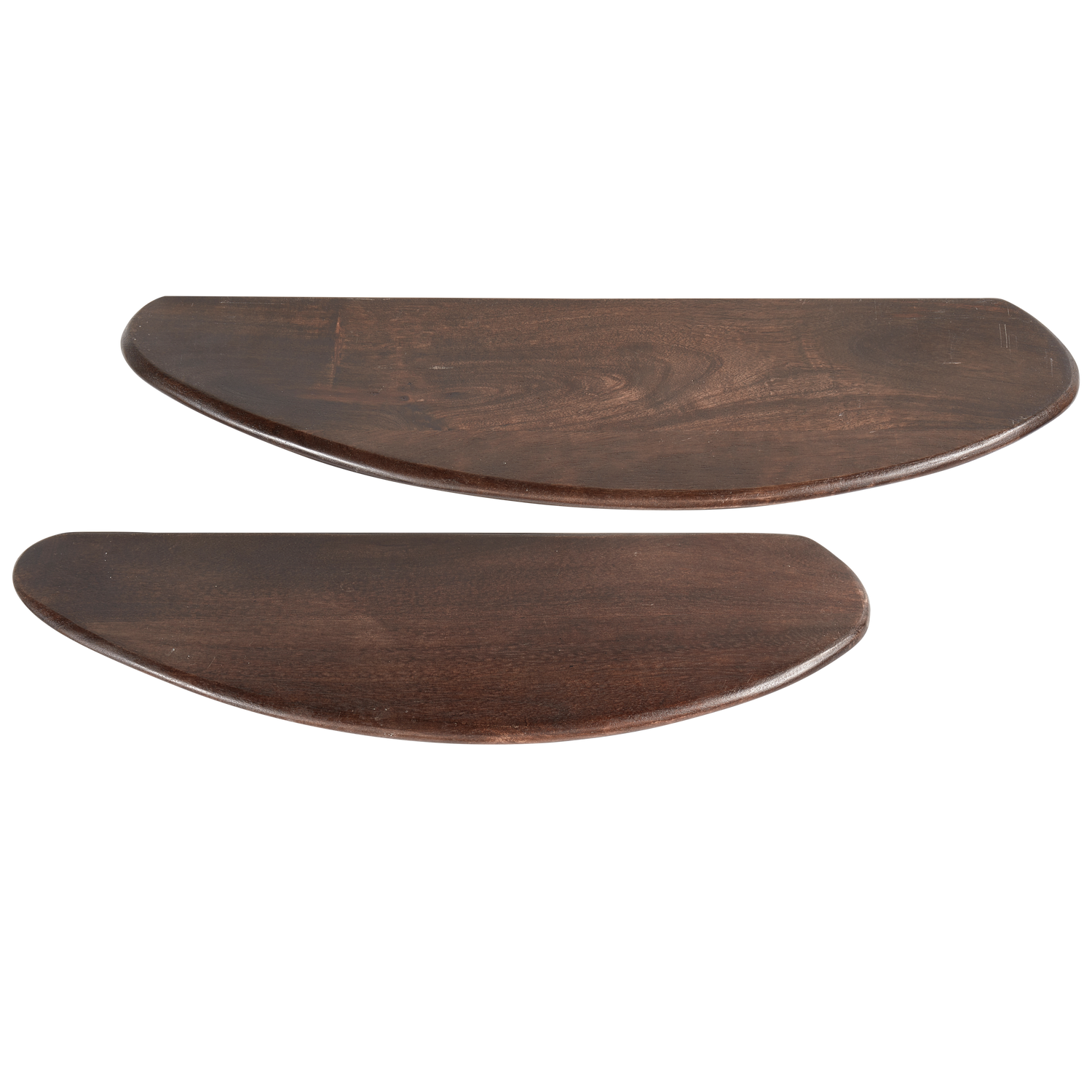 Set layer wandplanken mango hout walnoot