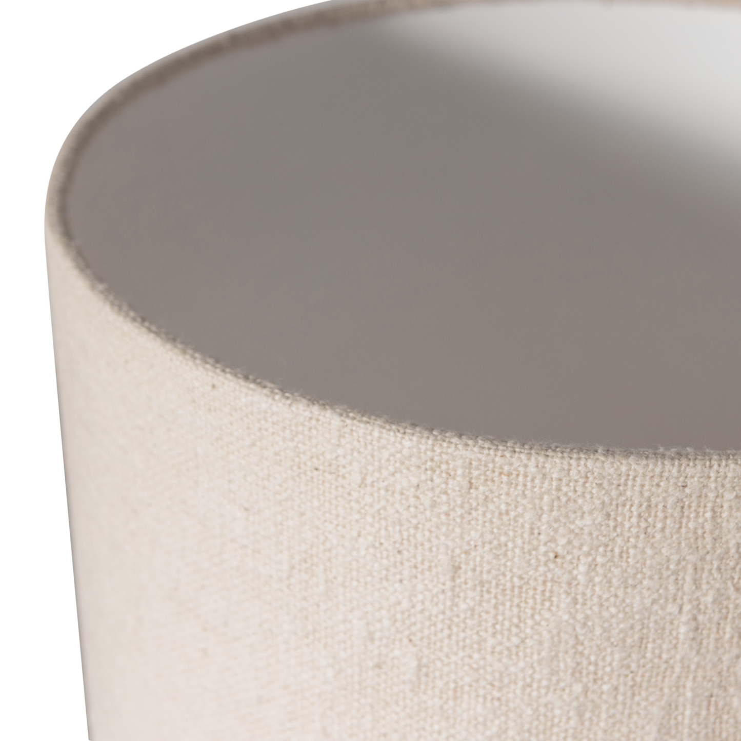 Loft tafellamp metaal/boucle naturel 90xØ22cm