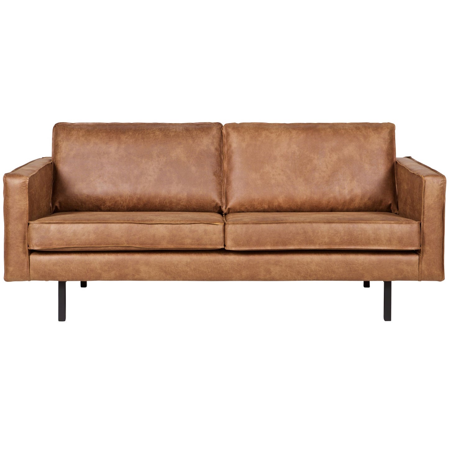 Rodeo 2,5-zits bank ecoleer cognac