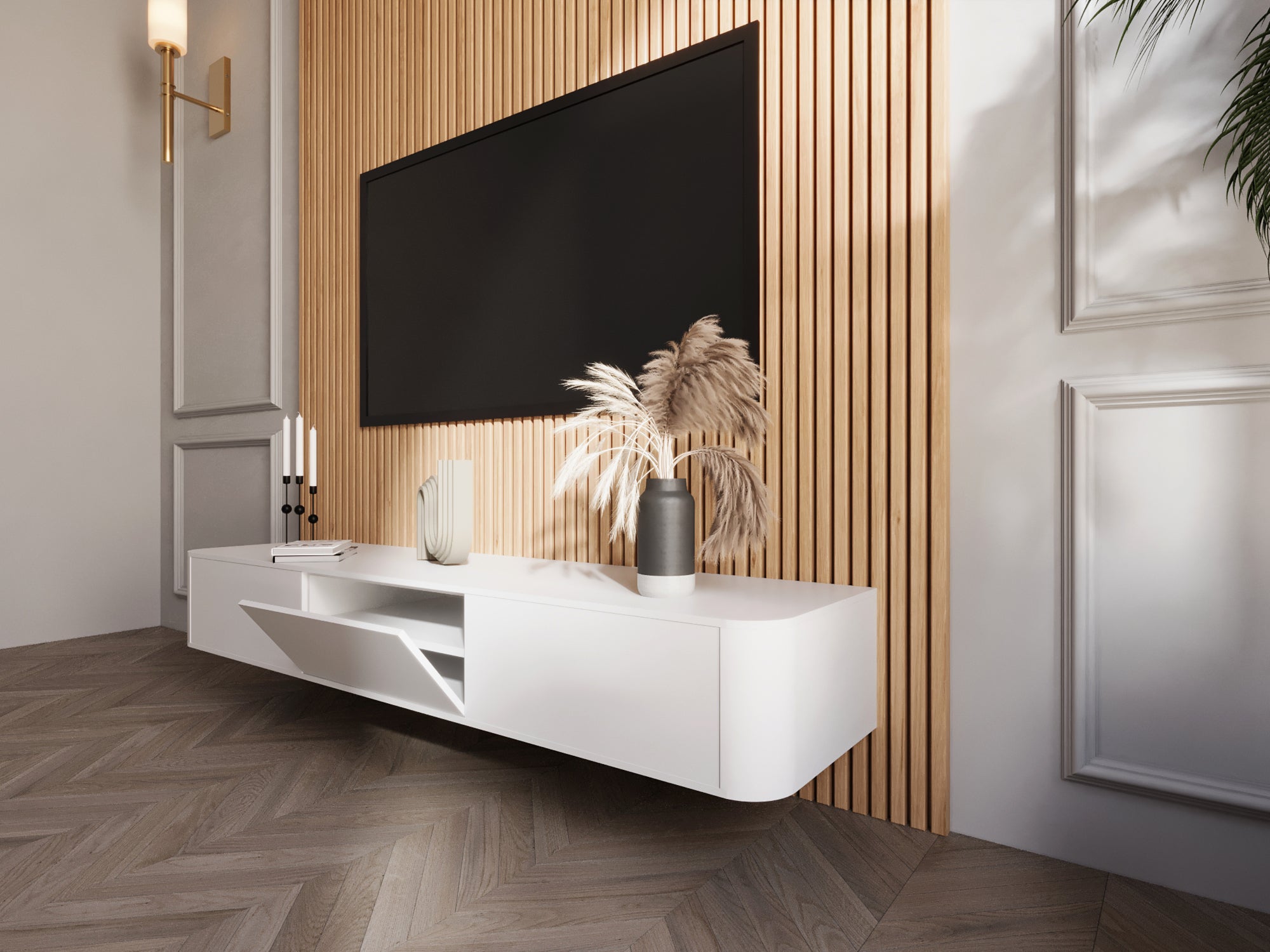 TV meubel - Wit - 180cm