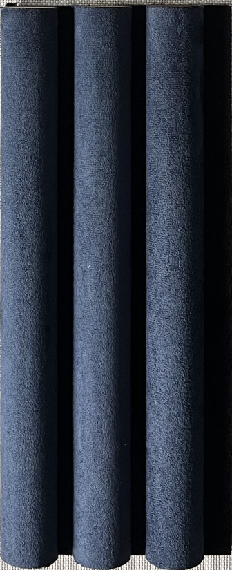 Suede wandpaneel - Blauw