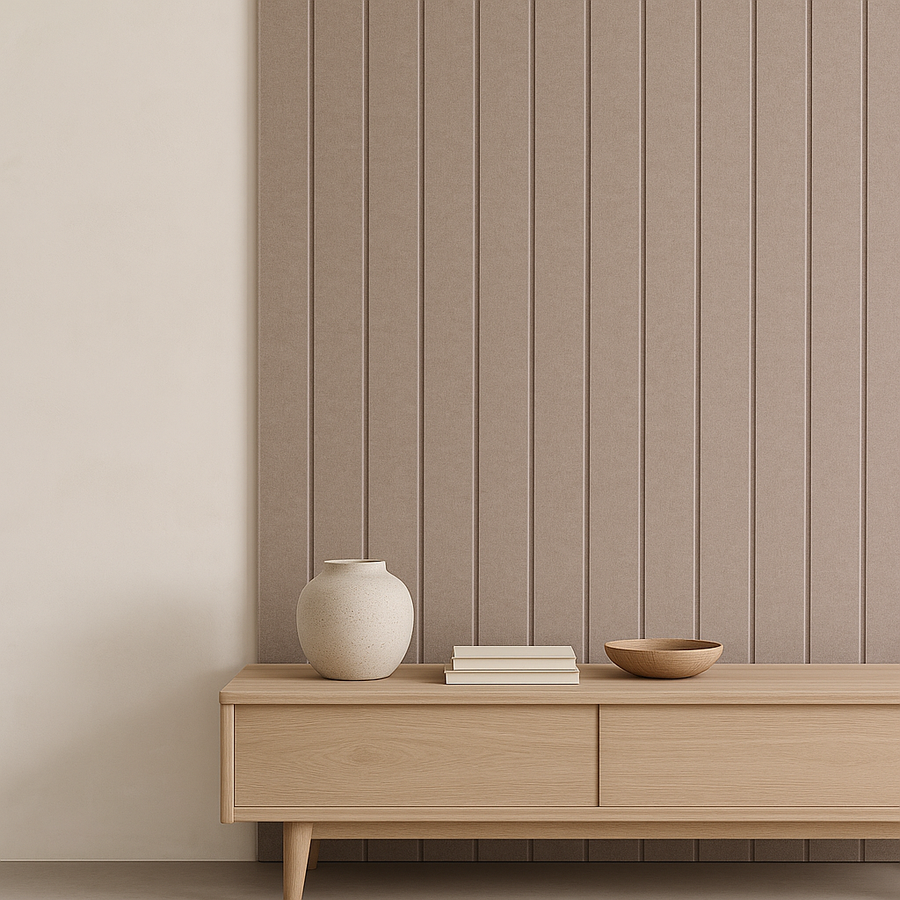 Akoestisch paneel vilt - Taupe