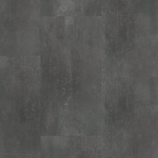 Plak PVC Vloertegel - Betonlook antraciet