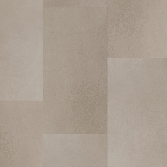 Plak PVC Vloertegel - Betonlook beige