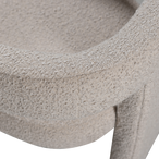 Tiwa fauteuil boucle beige