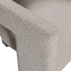 Tiwa fauteuil boucle beige