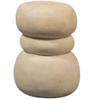 Yvo bijzettafel betonlook naturel