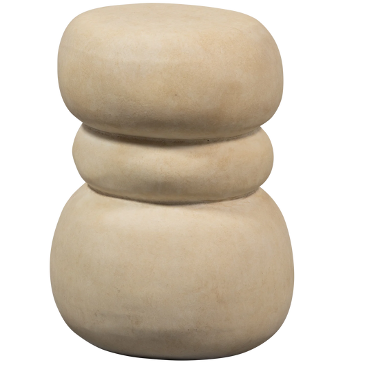 Yvo bijzettafel betonlook naturel