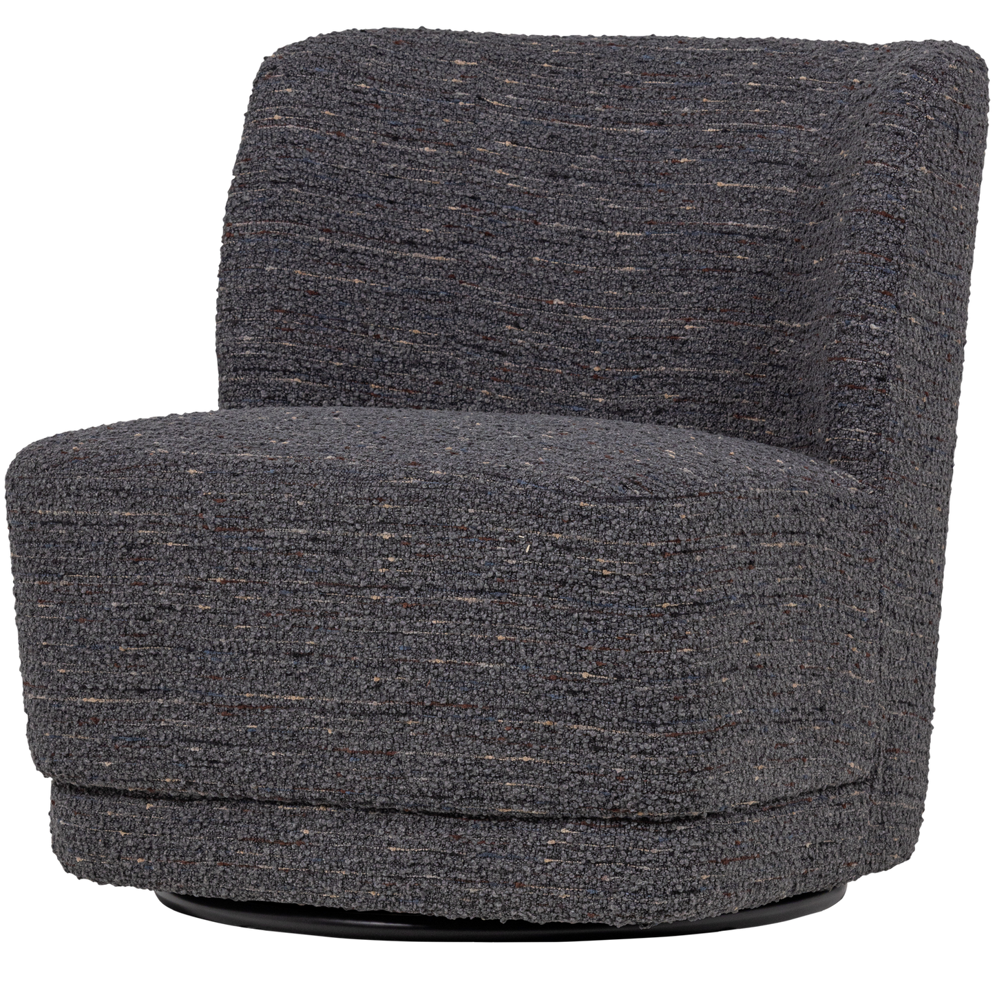 Atty draaifauteuil grove melange grijs [fsc]