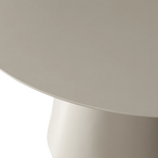 Jorre eettafel mdf militair ø120 cm - antiek beige