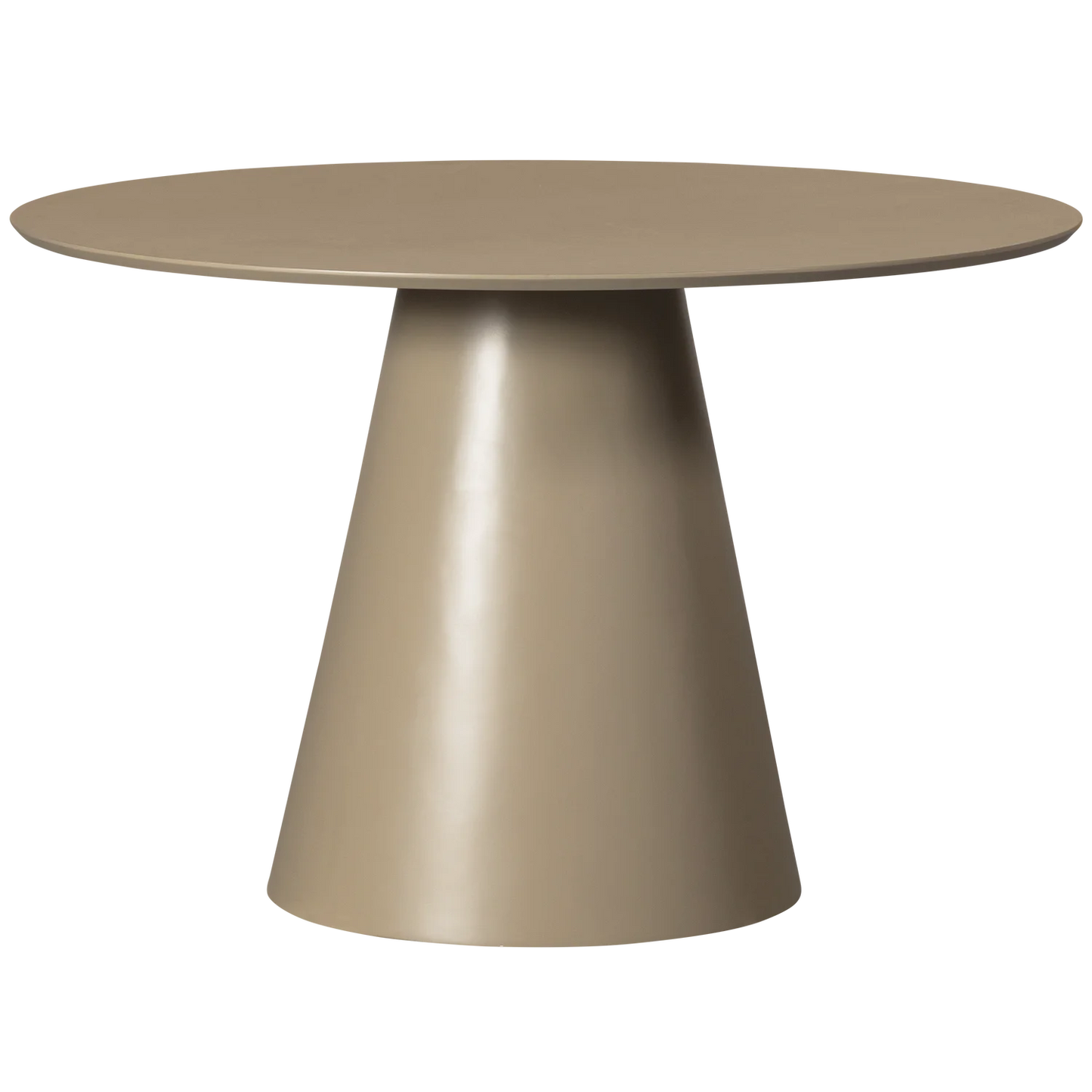 Jorre eettafel mdf militair bruin ø120 cm