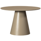 Jorre eettafel mdf militair bruin ø120 cm