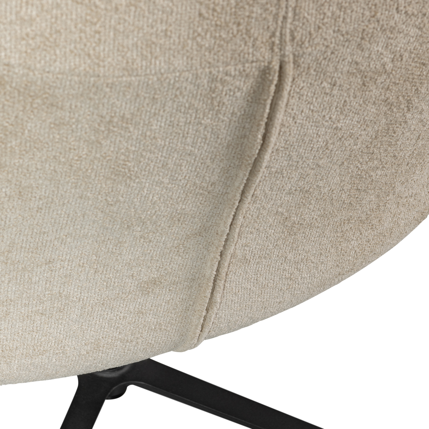 Job draaifauteuil boucle zand