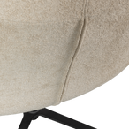 Job draaifauteuil boucle zand