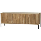 New gravure tv meubel 150 cm grenen dust [fsc]