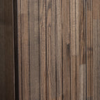 New gravure hoge kast met lade - essen fineer espresso [fsc]