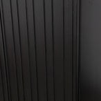 New gravure hoge kast met lade - grenen zwart [fsc]