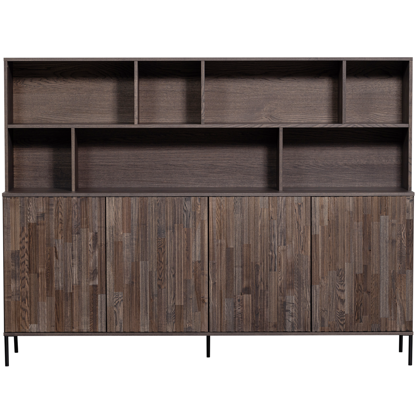 New gravure wandkast essen fineer espresso [fsc]