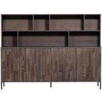 New gravure wandkast essen fineer espresso [fsc]