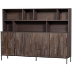 New gravure wandkast essen fineer espresso [fsc]