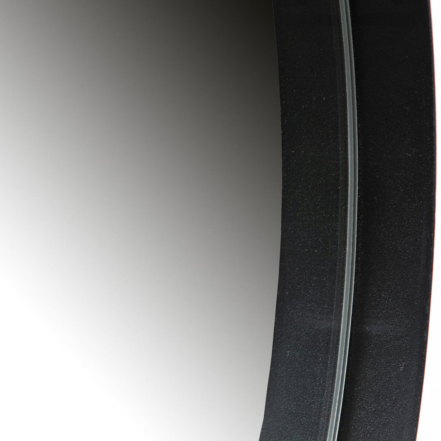 Doutzen spiegel metaal zwart 115cm