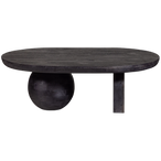 Steppe salontafel mango hout zwart