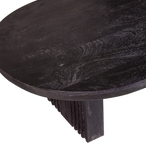 Steppe salontafel mango hout zwart