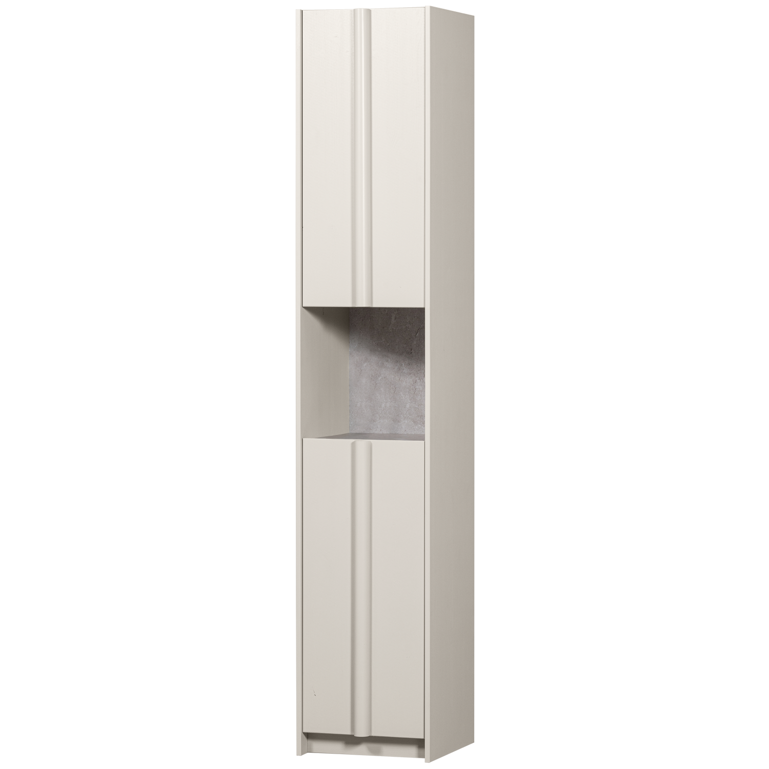 Basu smalle kast 40cm grenen dust incl concrete decor [fsc]