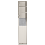 Basu smalle kast 40cm grenen dust incl concrete decor [fsc]