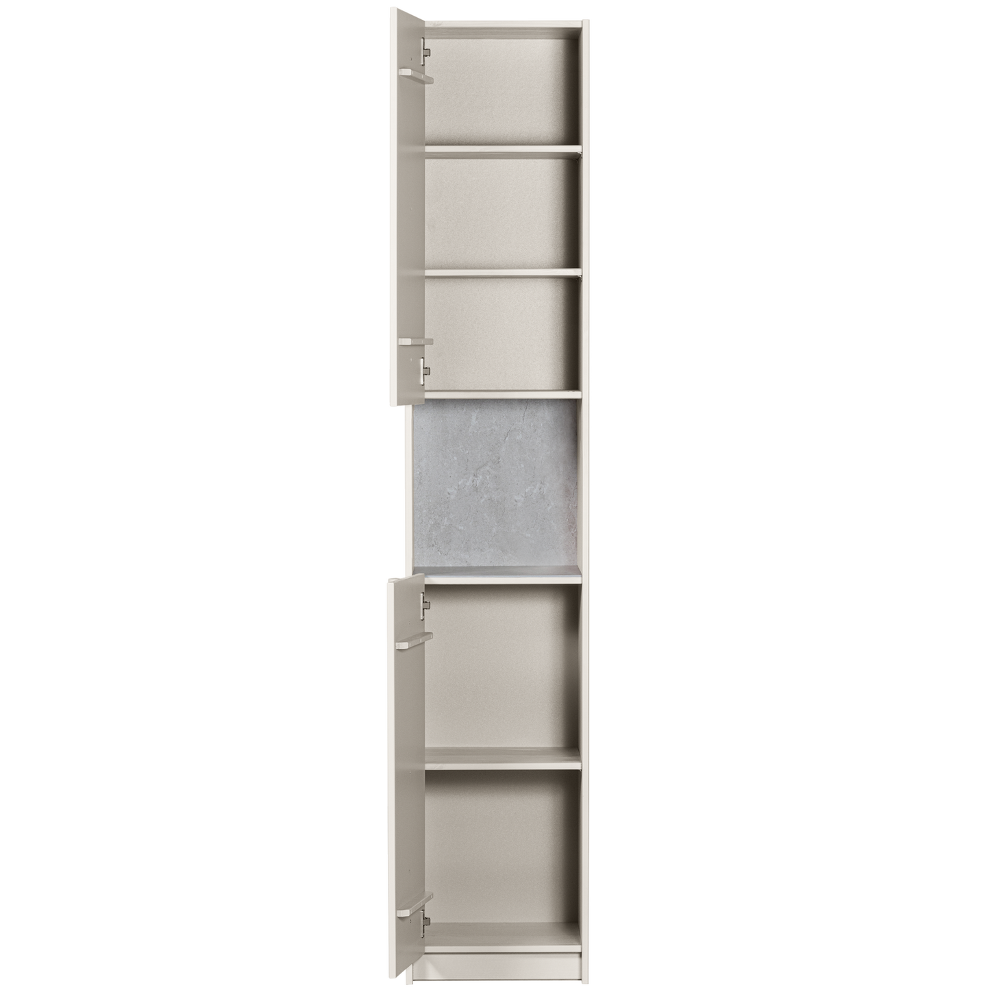 Basu smalle kast 40cm grenen dust incl concrete decor [fsc]