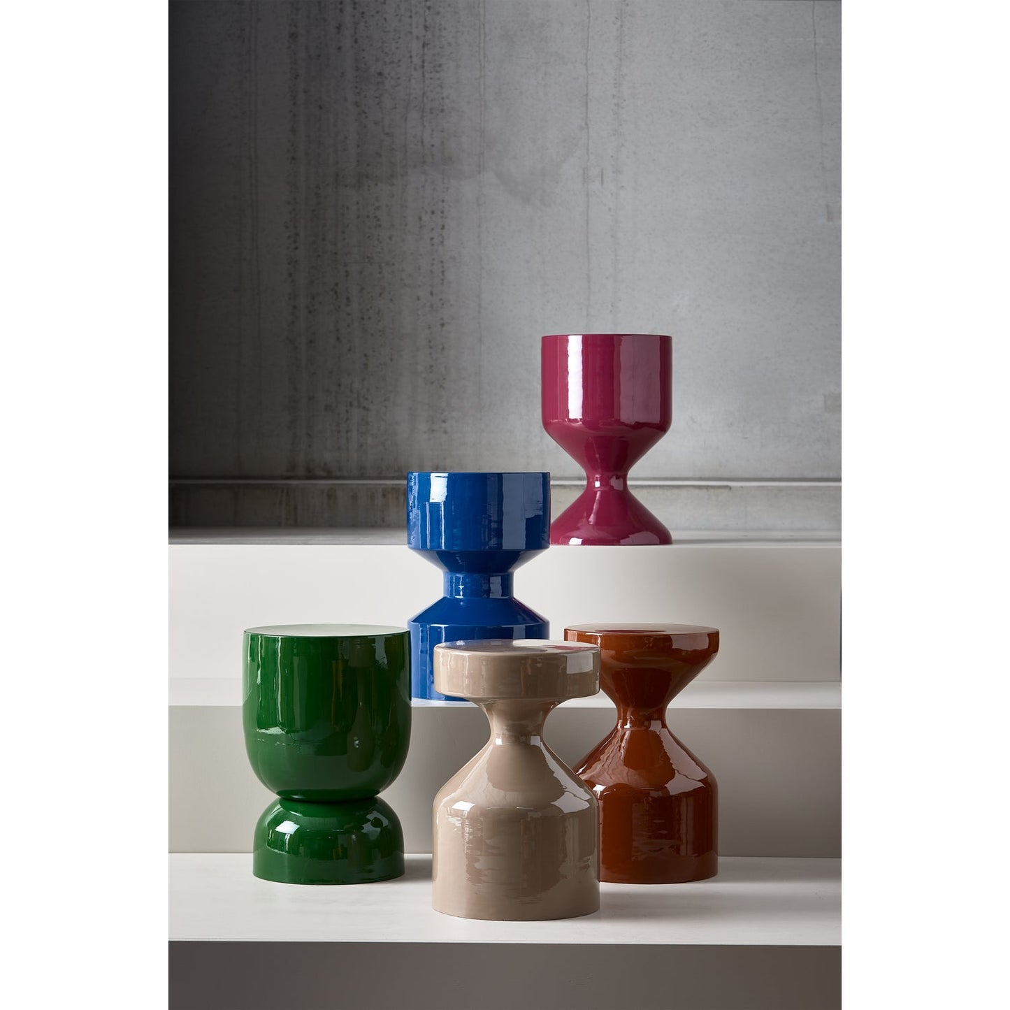 Floyd bijzettafel metaal tapenade