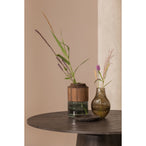 Maan eettafel rond mdf donkerbruin ø120 cm