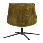 Maudi draaifauteuil chenille structuur groen