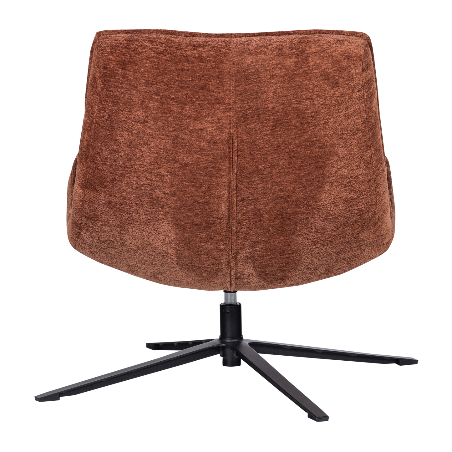 Maudi draaifauteuil chenille structuur bruin