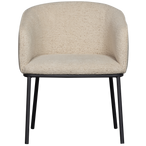 Leon eetkamerstoel naturel melange