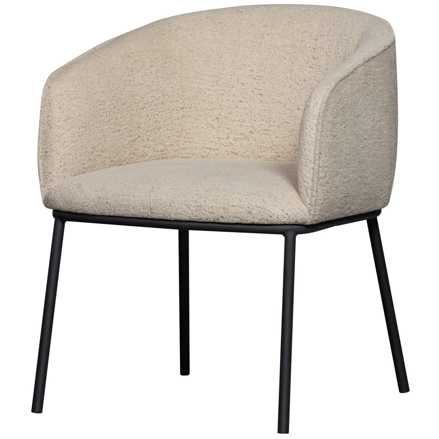 Leon eetkamerstoel naturel melange