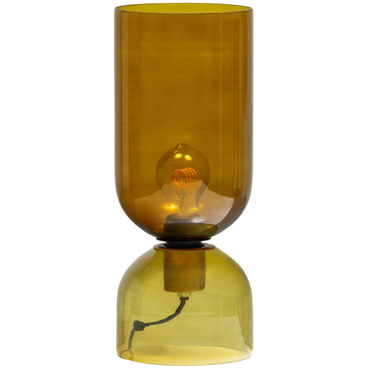 Gigi tafellamp glas 38x015cm spices